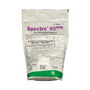 A bag of spectro 90wg is on a white background.