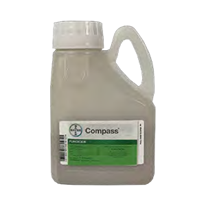 A bottle of compass is on a white background.