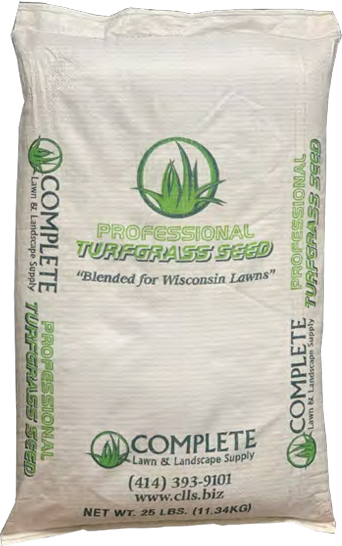 A bag of award turf fertilizer dimension 10 % crabgrass preventer.