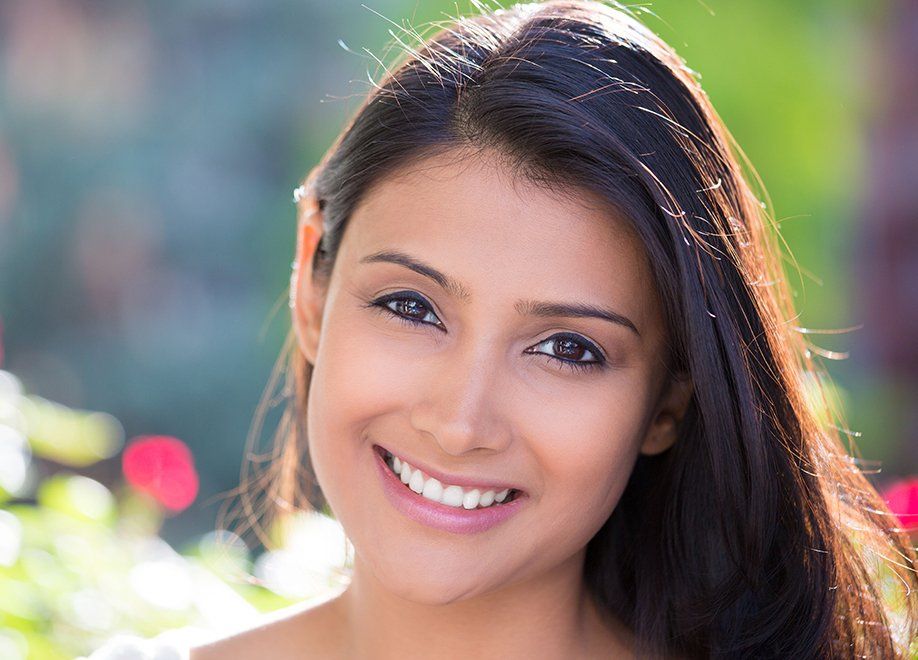 Smiling woman