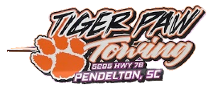 Tiger Paw Towing logo