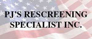 PJ's Rescreening - logo