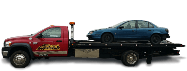 B-Line Service towing truck
