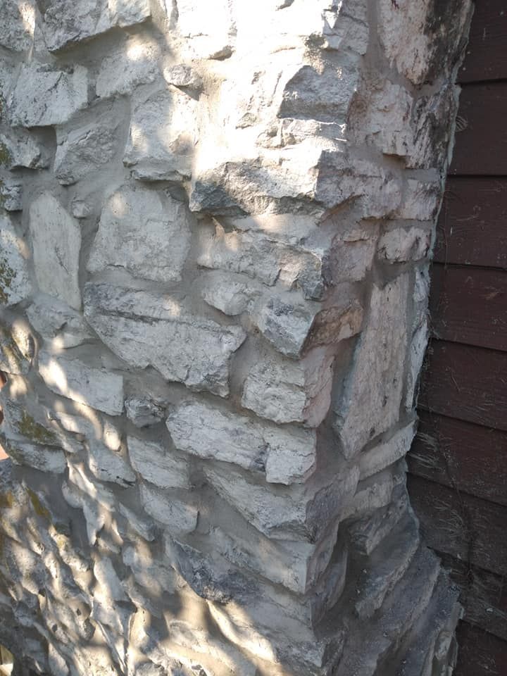 stone chimney