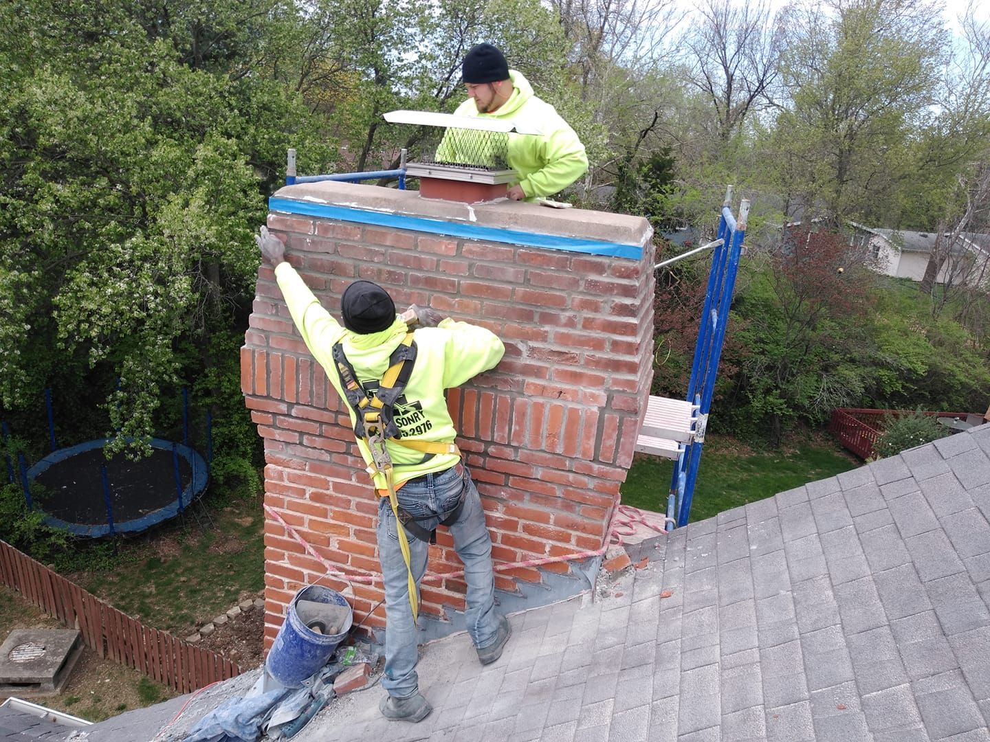 chimney cap repair
