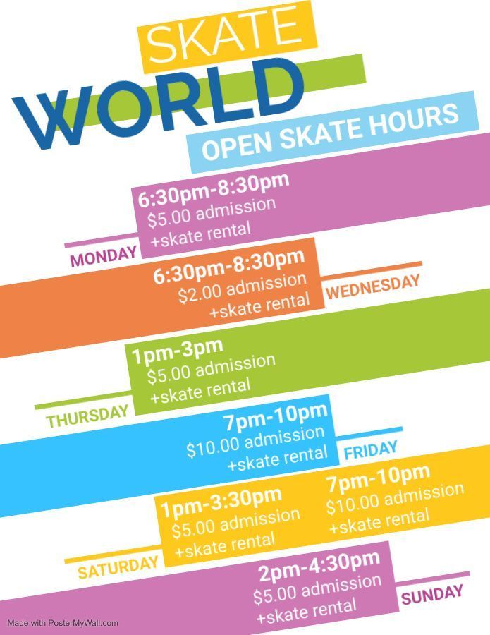 Skate world open skate hours