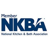 Logo for the National Kitchen & Bath Association (NKBA). It features dark blue text on a white background.