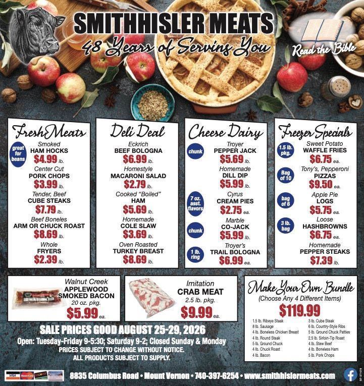 weekly specials