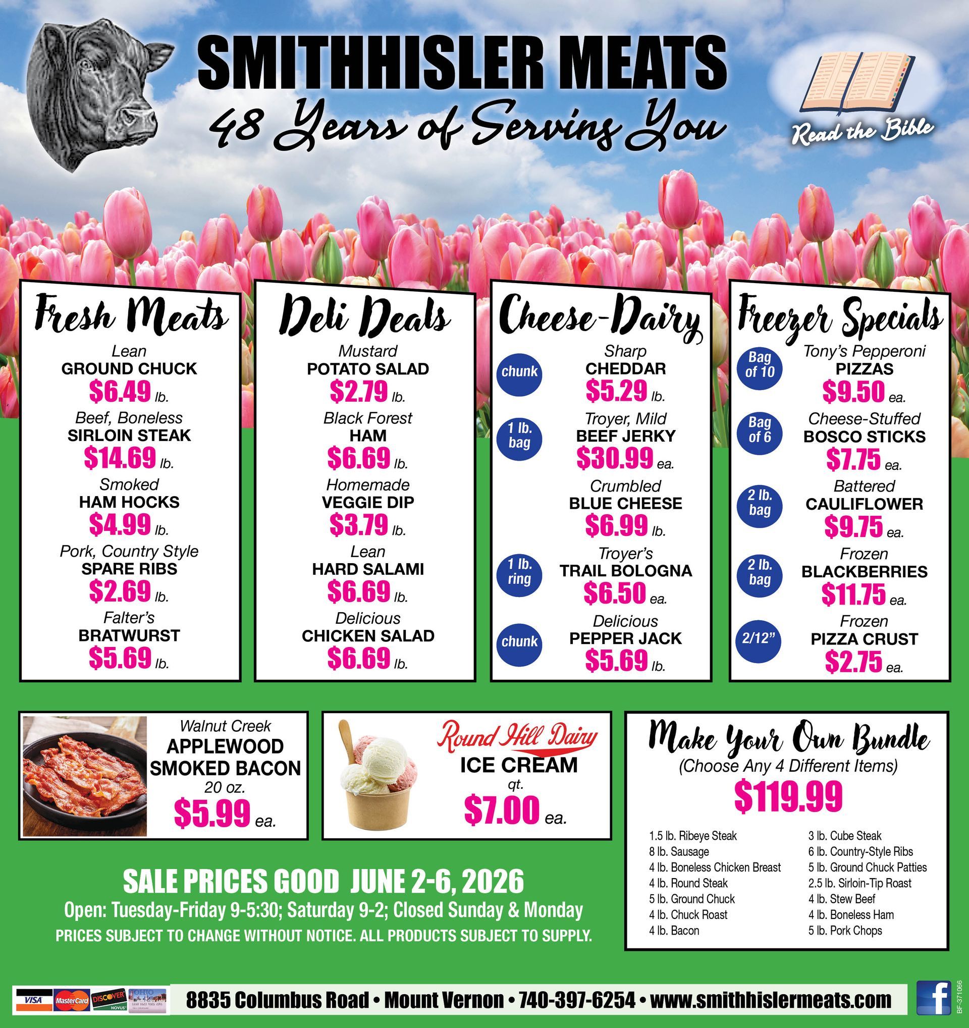 weekly specials