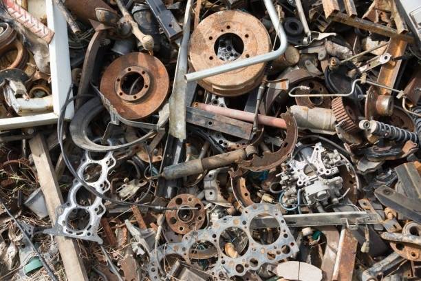 Different kinds of scrap metals