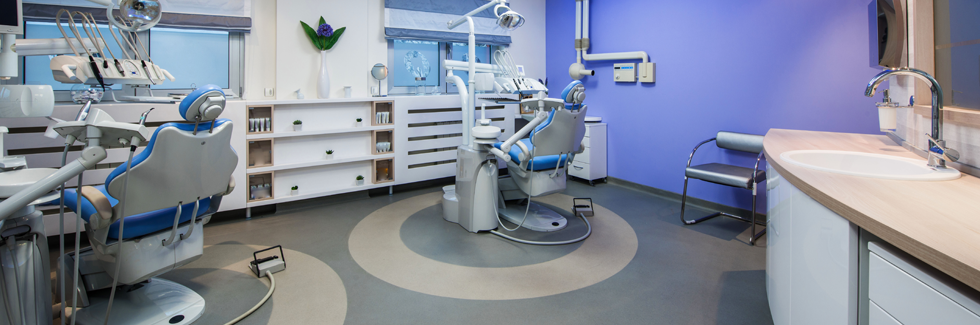 Two dental chairs and equipment