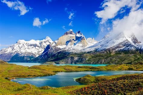 Canadian Rockies resort and lake