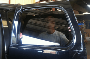 Fixing car window