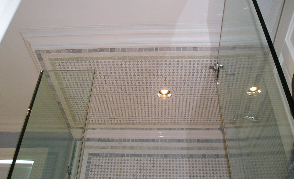 Tile shower