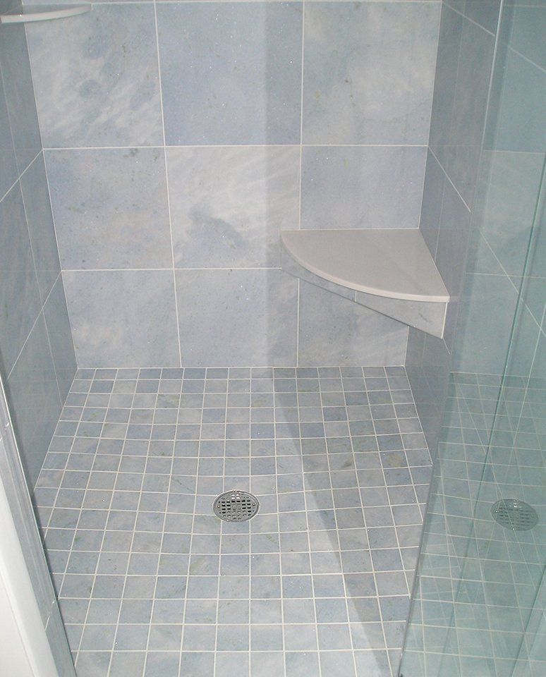 Tile shower
