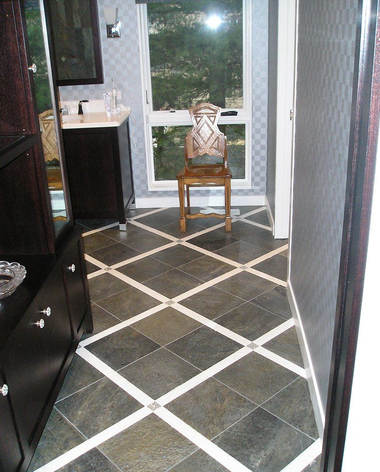 Tile flooring