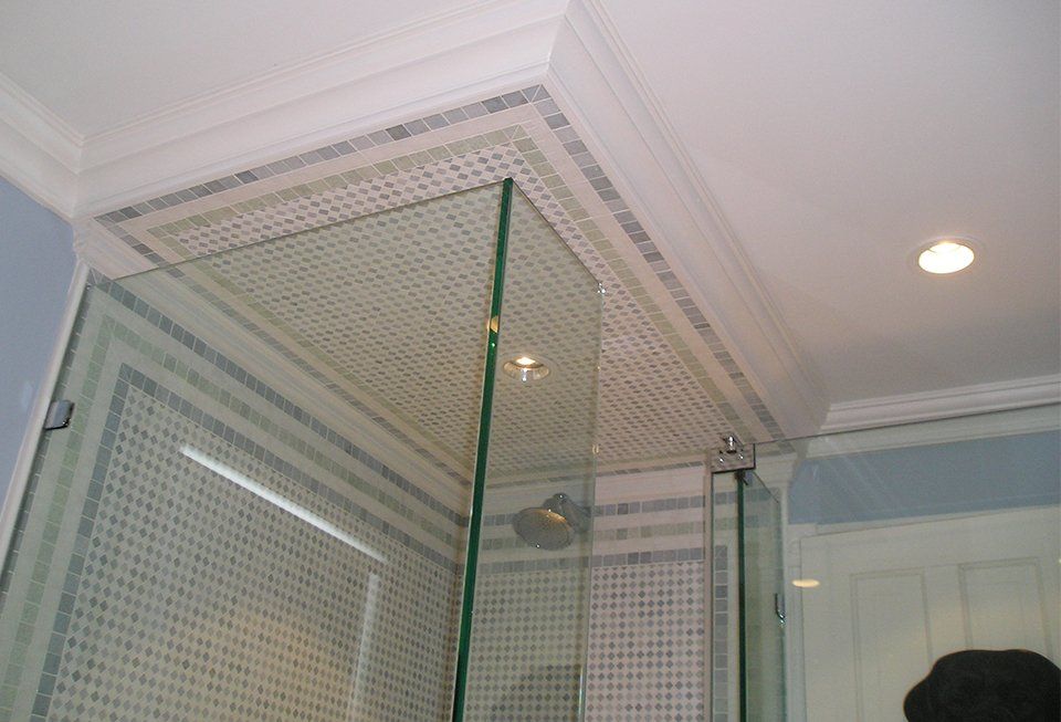Tile shower