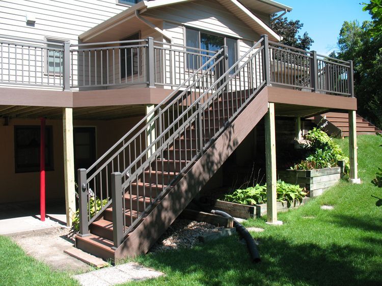 Aluminum railings