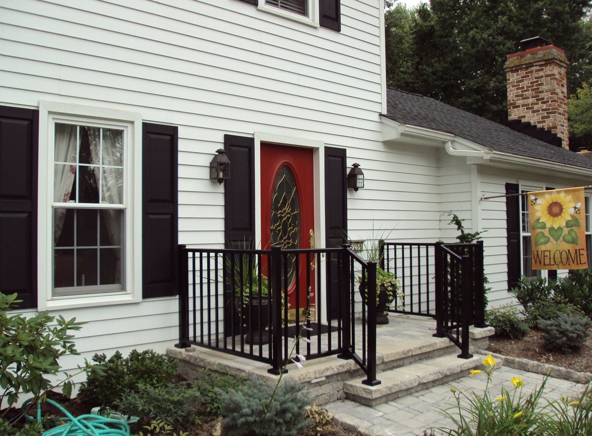 Aluminum railings