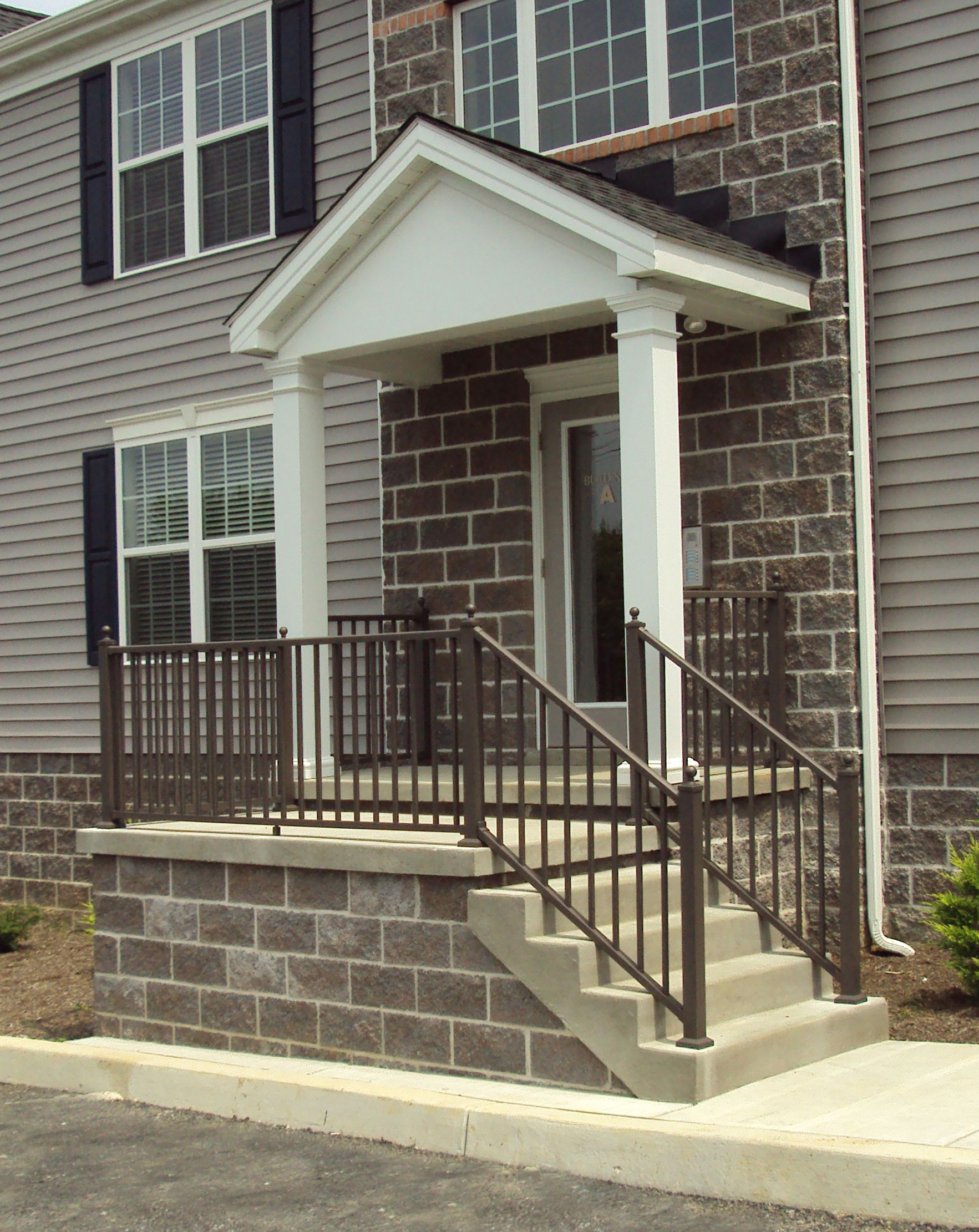 Aluminum railings