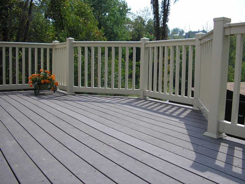 Deck floor and railings