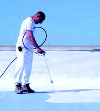 a man is standing on a snowy surface holding a golf club 