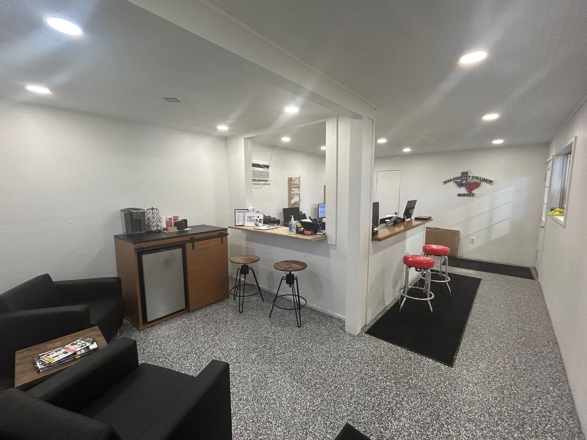 Hillcountry Collision Interior Shot