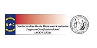 the north carolina wastewater contractor inspector .