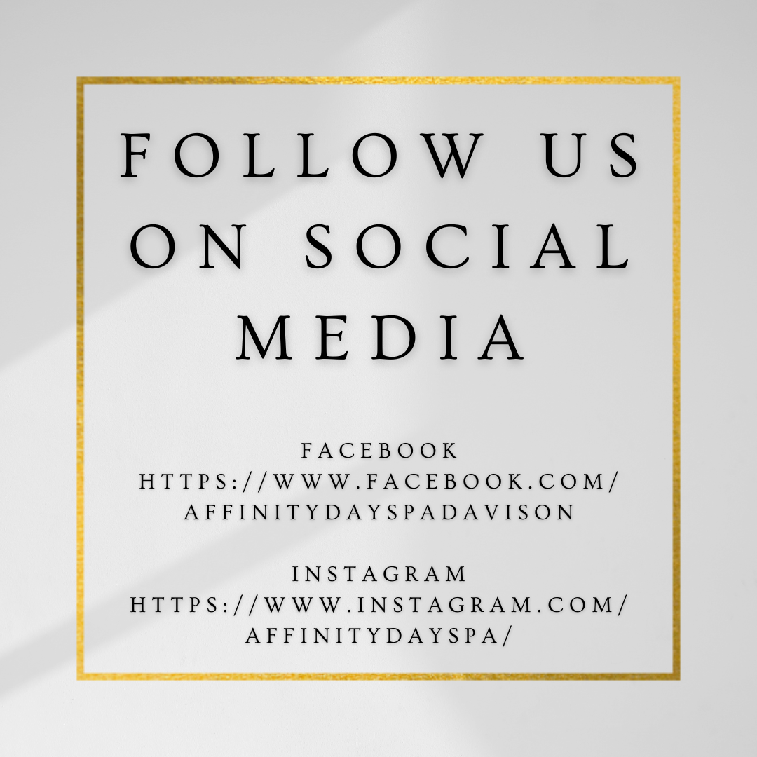 Flyer for Belle Beauty Bar with specials on Botox, Daxxify, and Juvederm. Includes a photo of a person receiving treatment.