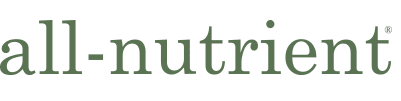 A logo for all nutrient is shown on a white background.