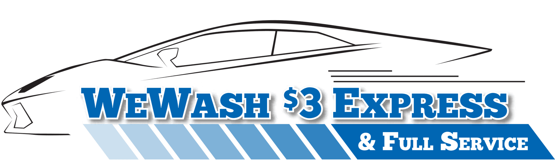 We Wash $3 Express Wash Inc. - Logo