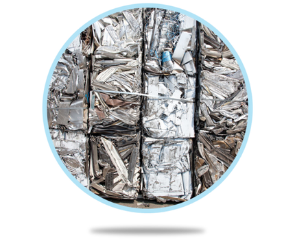 Aluminium tray disposal and recycling