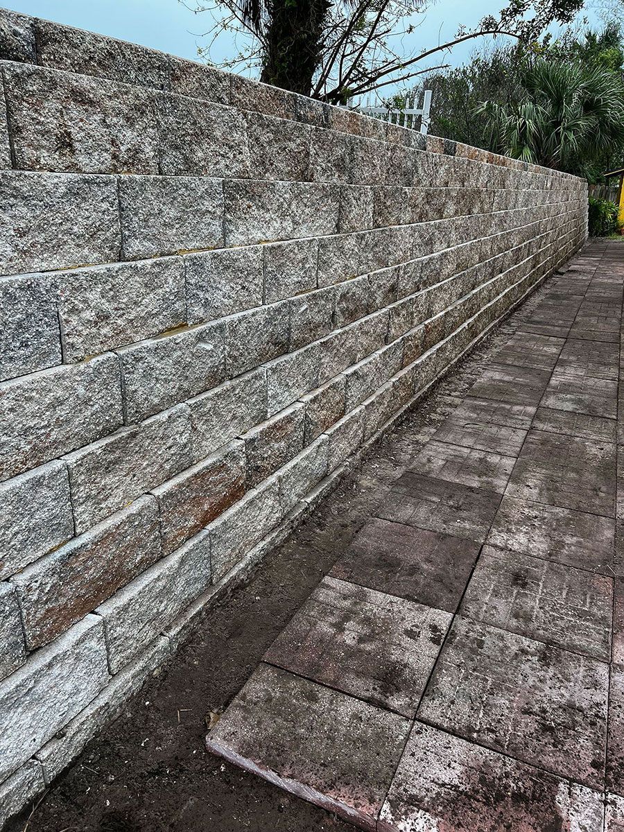 stone wall