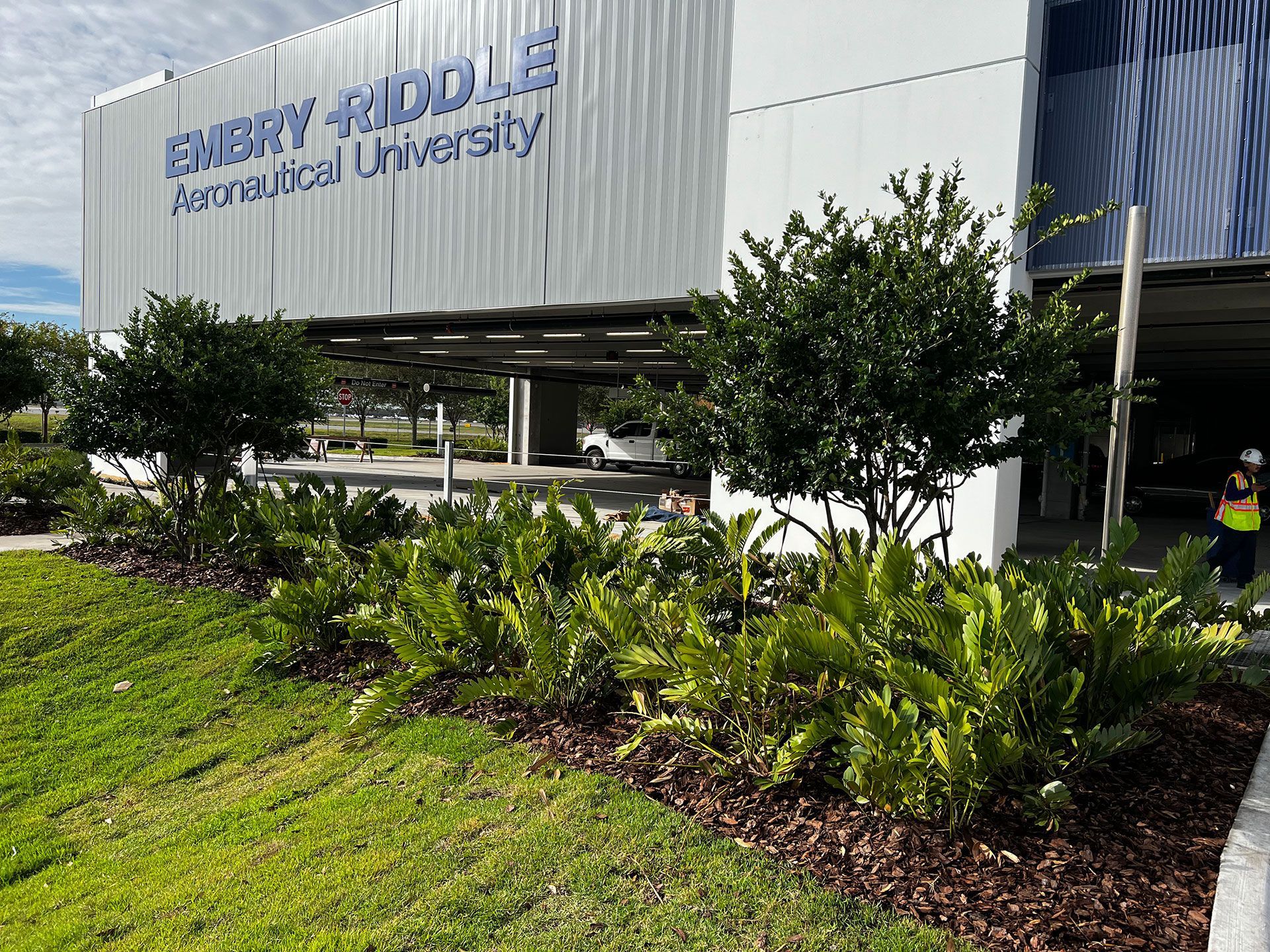 landscaping for the university