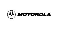 The motorola logo is black and white on a white background.