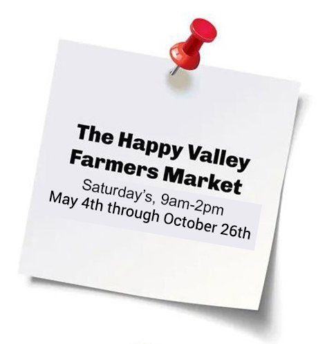 Happy Valley Farmers Market schedule