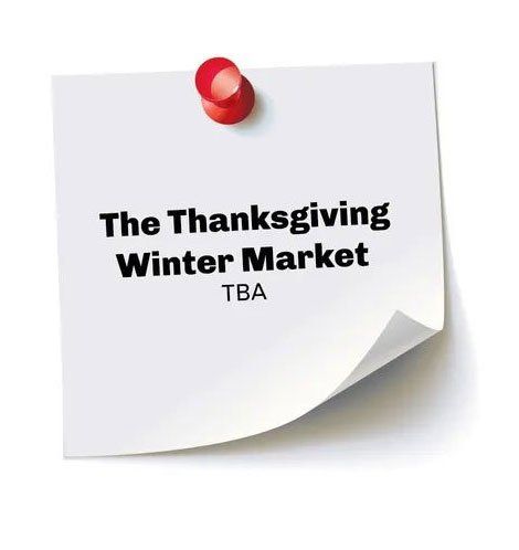 Happy Valley Farmers Market Bulletin Board thanksgiving