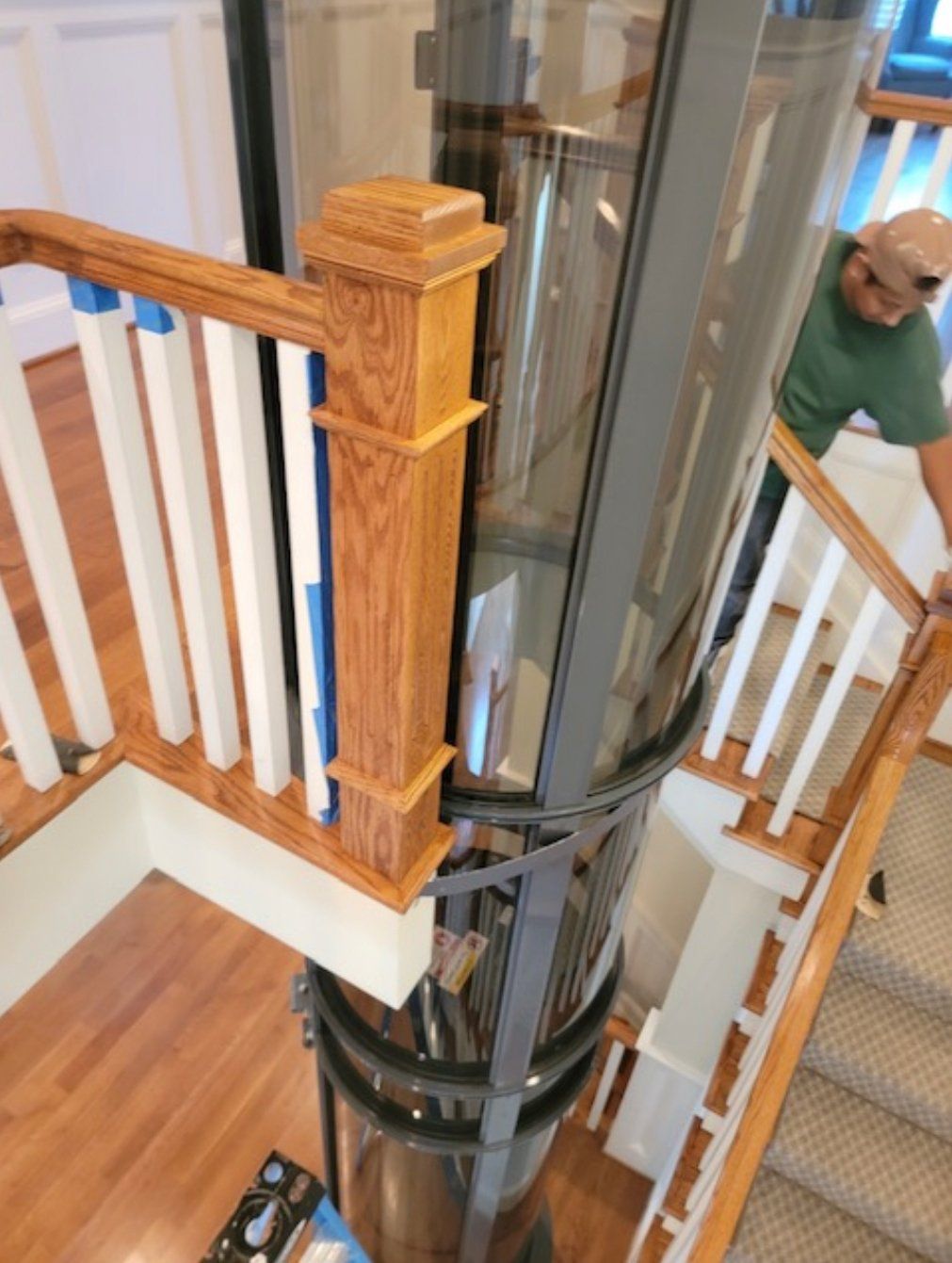 PVE Pneumatic Vacuum Elevator top view