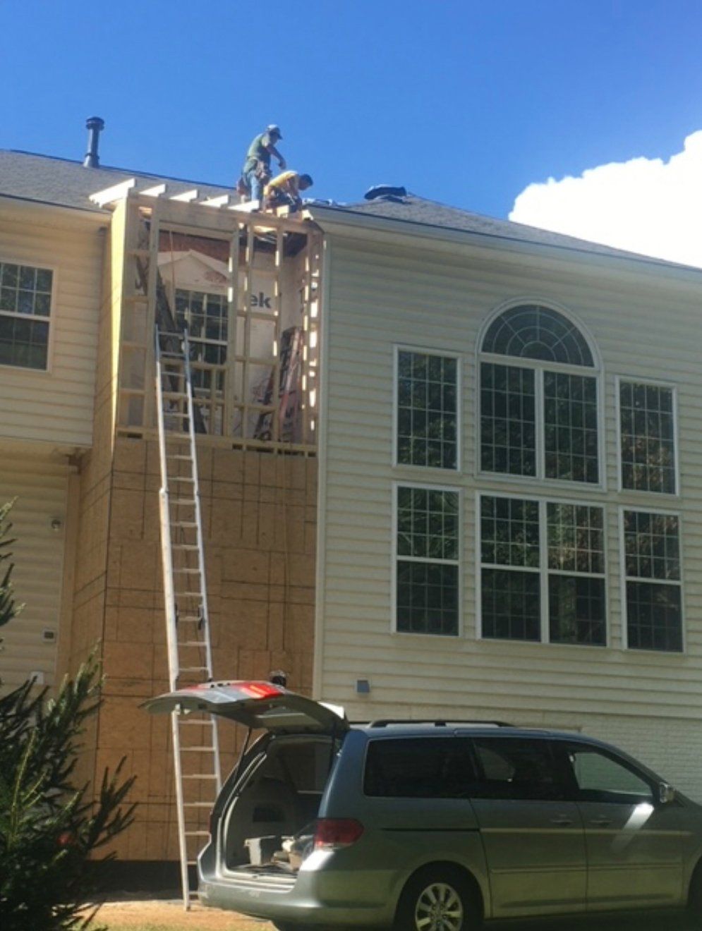 Residential elevator installation