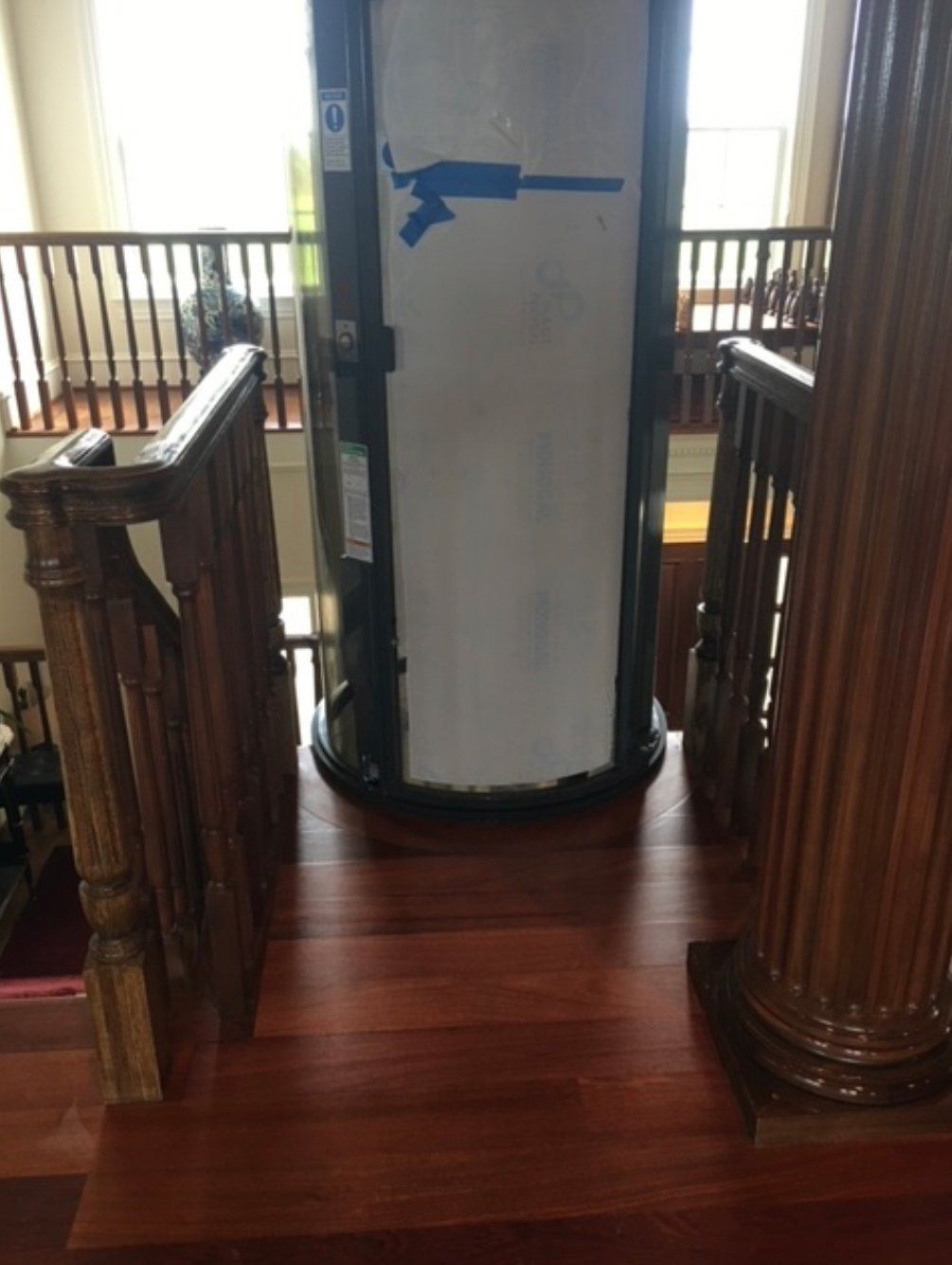 Pneumatic Vacuum Elevator second floor