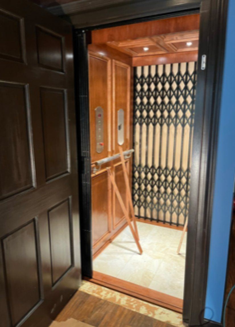 Residential elevator installation