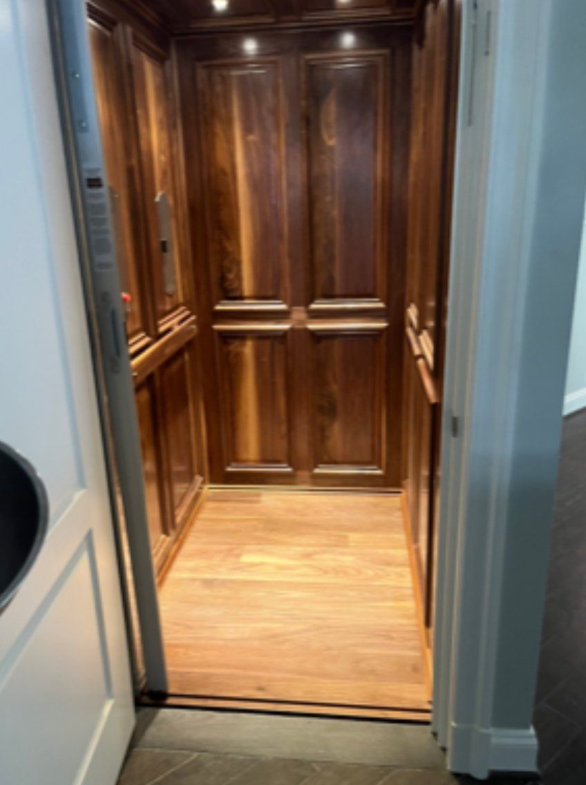 Residential elevator installation