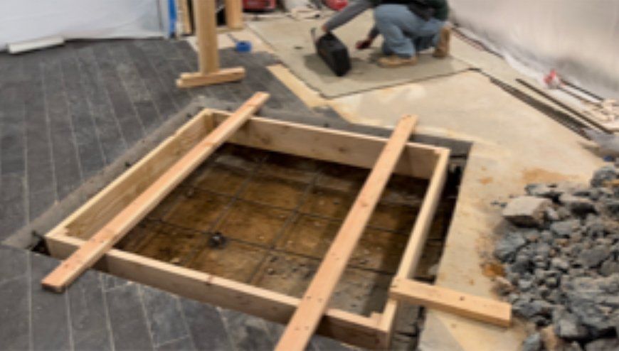 Residential elevator installation