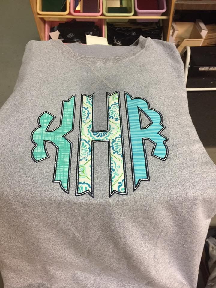 Monogramming shirt