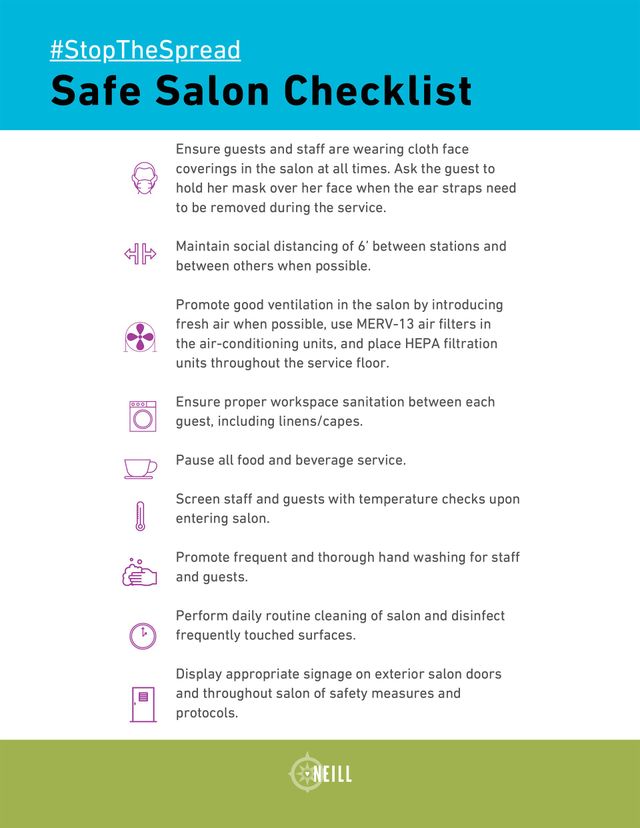 Hair Salon Salon Cleaning Checklist - Hair Style Blog