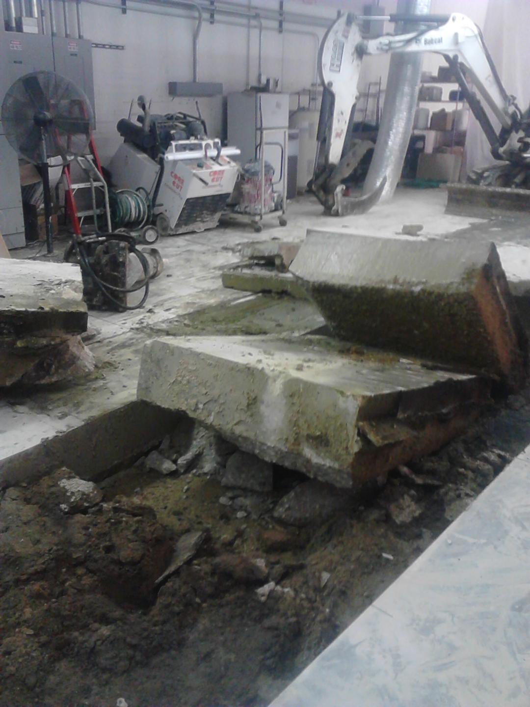 concrete floor replacement