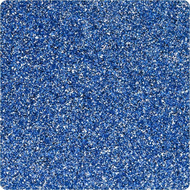 Blue and white speckled textured surface