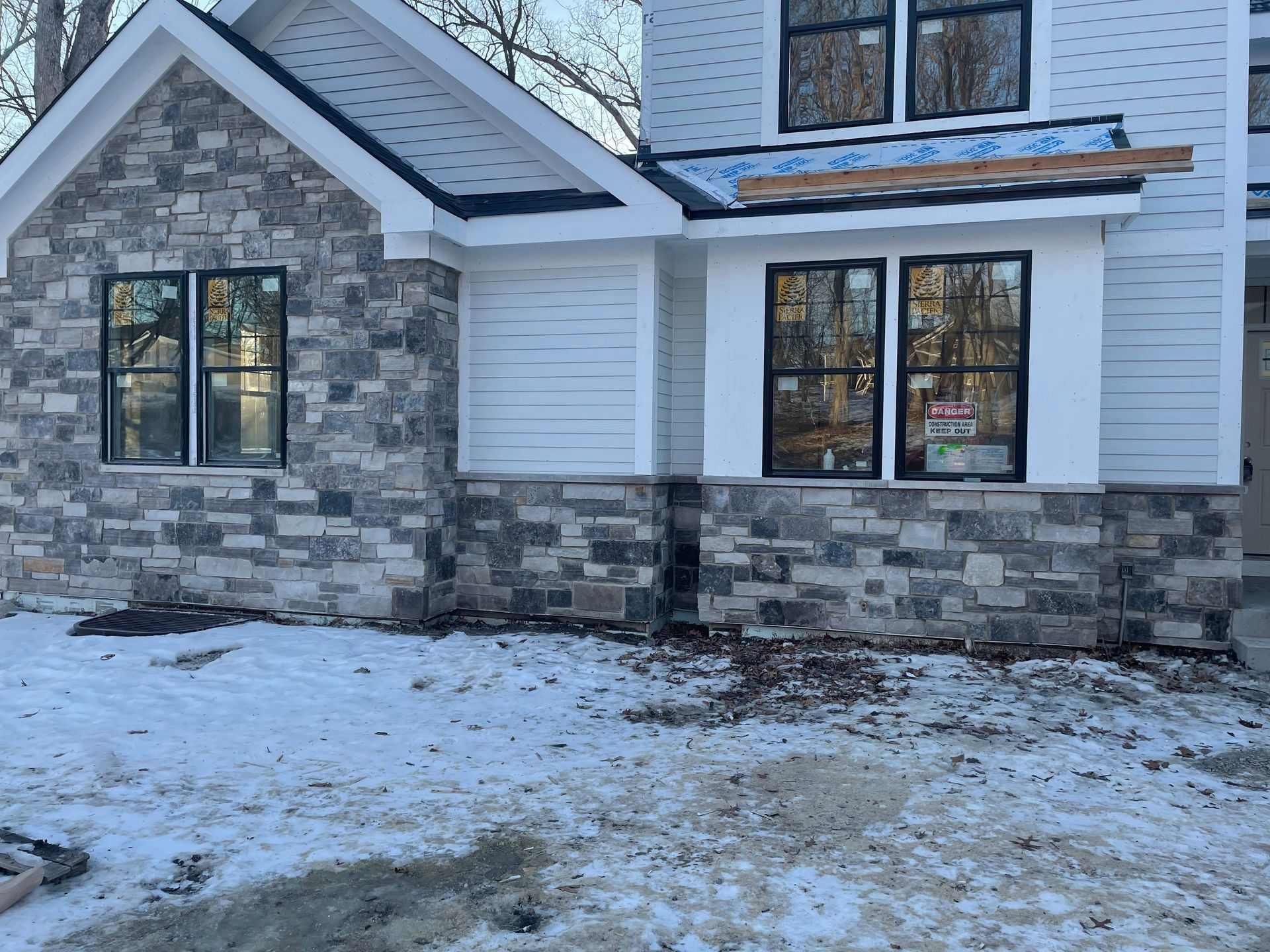 New constructed house