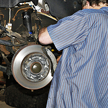 Full service brake repairs