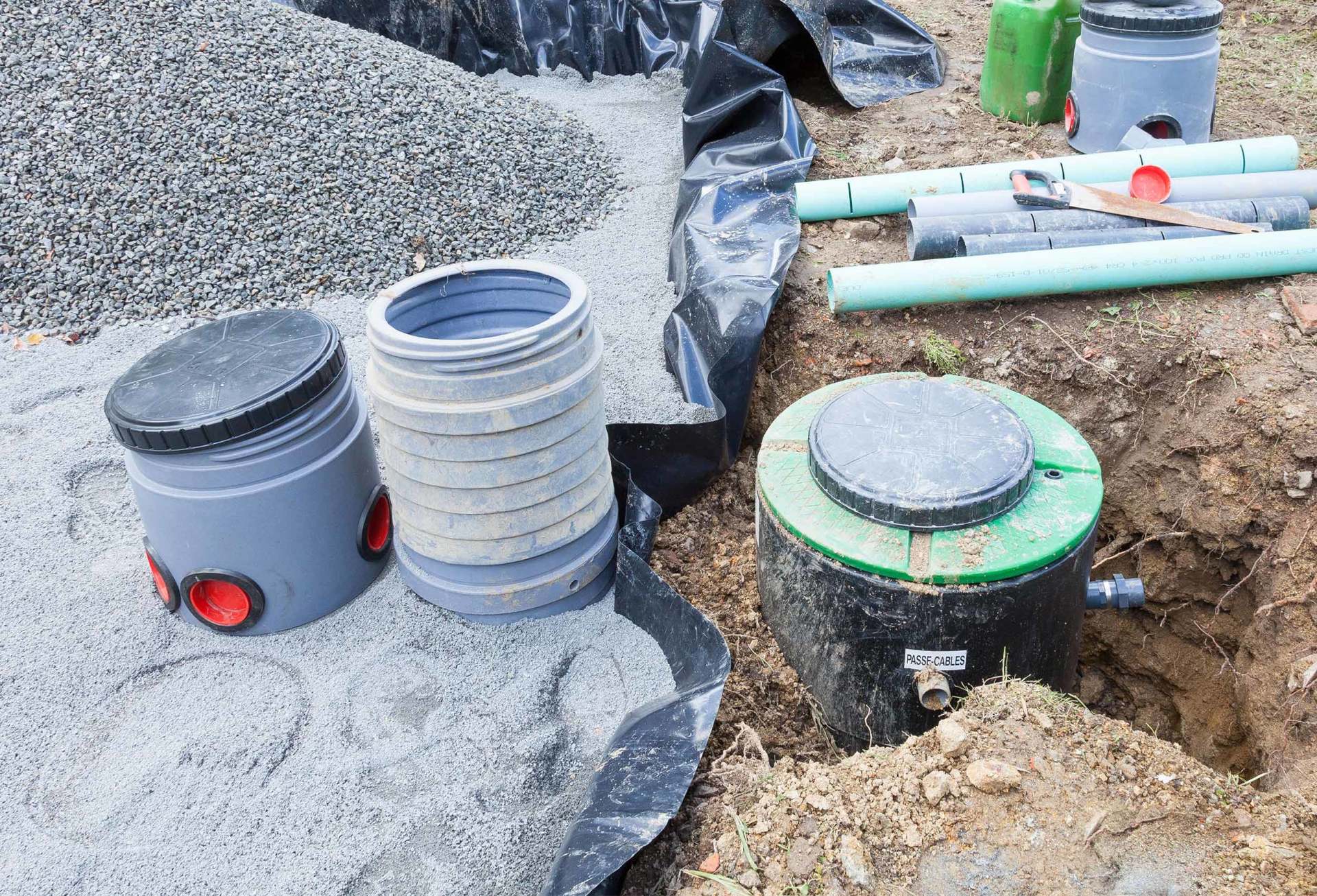 Lift station installation